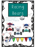 Racing Bears Math Board Game