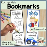 Racing Bookmarks/Reading Incentives/Reward/Treasure Chest/