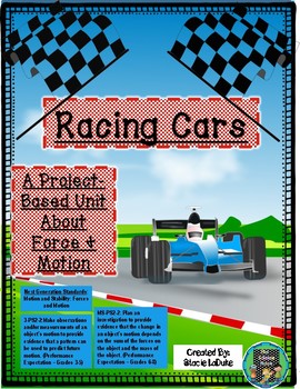 Preview of Racing Cars - A Unit About Force and Motion
