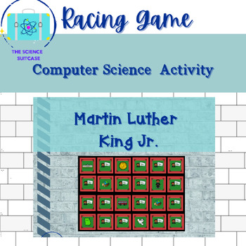 Preview of Racing Game for Computer Science   MLK Activity