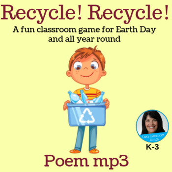 Preview of Racing Game with Chant | "Recycle! Recycle!" | Poem mp3 Only