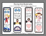 Racing Kids Bookmarks/Bookmarks for Kids/Printable Bookmar