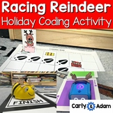 Racing Reindeer Coding Activity for NO PREP Christmas and 