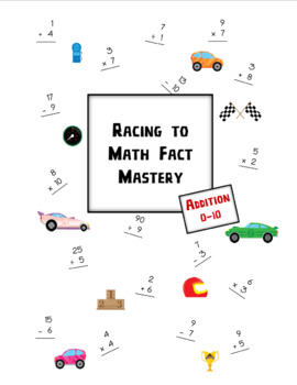 Preview of Racing to Math Fact Mastery: Addition 1-10