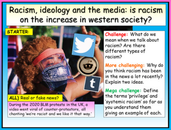 Racism Media And Critical Race Theory By Ecpublishing Tpt