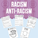 Racism (Skin Color) Anti-Racism Activity | Reflection Worksheets