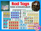 Rad Tags (Back to School Edition)