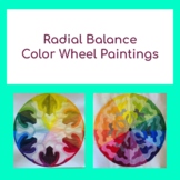 Radial Balance Color Wheel Painting