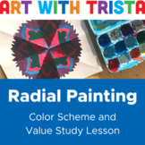 Radial Balance Creating Tints and Shades Within A Color Sc