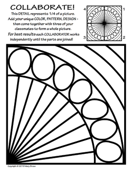 Download Radial Symmetry (3) COLLABORATIVE Activity Coloring Pages ...