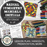 Radial Symmetry Mandala Initials: Elementary Art, Middle S