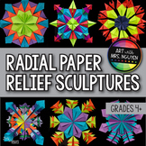 Radial Symmetry Paper Relief Project - Art and Math (Fract