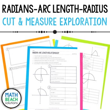 Preview of Radian-Arc Length Relationship Activity