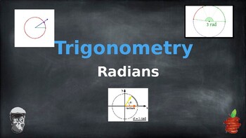 Preview of Radians Part 2 - Trigonometry