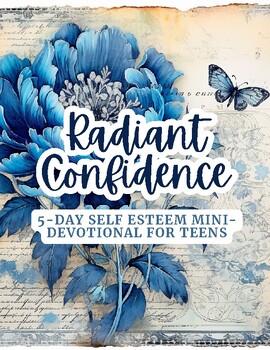 Preview of Radiant Confidence - Teen Devotional & Self-Esteem Journal