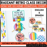 Radiant Retro Dismissal Chart Decor Groovy Decorations