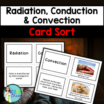 Preview of Radiation, Conduction & Convection Card Sort