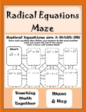 Radical Equations Maze