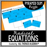 Radical Equations | Pyramid Sum Puzzle
