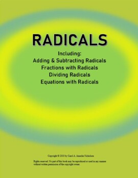 Preview of Radicals