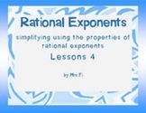 Radicals Lesson 4 Rational Exponents (notes)