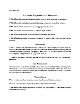 Preview of Radicals and Rational Exponents