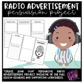 Radio Advertisements "A Persuasion Project" | Digital & Printable