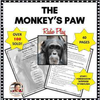 Preview of Scary Radio Drama Script The Monkey's Paw   Horror Acting Script Interpretation