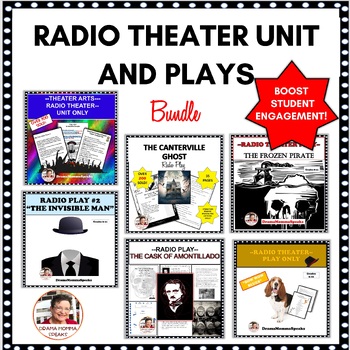 Preview of Radio Theater Unit and  Play Scripts Foley Artistry Audio Storytelling