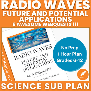 Preview of Radio Waves: Future Applications (NO PREP sub Science EM Spectrum) 6x WebQuests