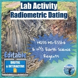 Radiometric & Absolute Dating of Rocks | Digital Lab Activ