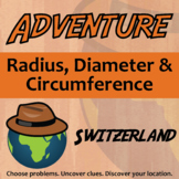 Radius, Diameter & Circumference Activity - Switzerland Ad