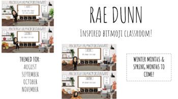 Preview of Rae Dunn Inspired Bitmoji Themed Classroom