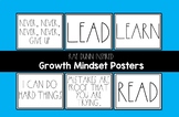 Rae Dunn Inspired Growth Mindset Posters