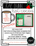 Rae Dunn Inspired Hot Cocoa Craft and Writing