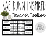 Rae Dunn Inspired Teacher Toolbox