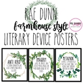 Rae Dunn Literary Device Posters - Farmhouse Wreath, Rusti