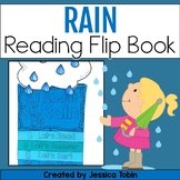 Rain Activities Reading Flip Book with Writing and Craft P