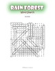 tropical rainforest word search puzzle by puzzles to print