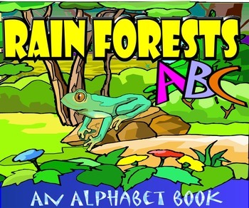 Preview of Rain Forest ABC, Starry Safari, I See a Kookaburra, I Wanna Iguana, Jungle Drums