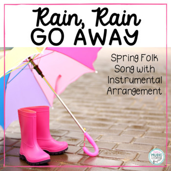 Preview of Rain, Rain, Go Away - A Spring Folk Song with Instrumental Arrangement