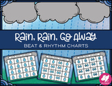 Rain, Rain, Go Away Beat, Rhythm, & Solfege Charts to Proj
