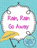 Rain Rain Go Away Manipulatives