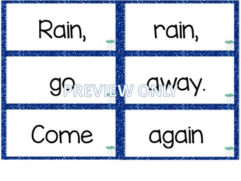 Rain, Rain, Go Away Rhyme PowerPoint (teacher made) - Twinkl