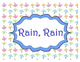 Rain Rain Go Away - Rhythm and Melody