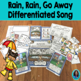 Special Ed Adapted Book Rain Rain Go Away Differentiated W
