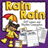 Rain, Rain Orff Arrangement and Rhythm Composition