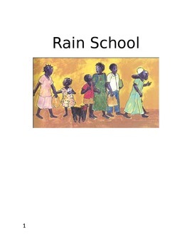 Preview of Rain School-Annotated Version with Pictures