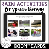 Rain Spring Speech Therapy Activities for Articulation and