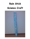 Rain Stick Science Activity Craft